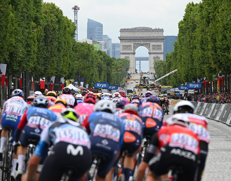 Peloton du Tour de France